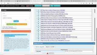 AcSIR JANUARY 2023 PhD Admission application form is live now  Detail information phdadmissions [upl. by Sisenej]