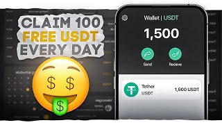 How to Claim 100 Free USDT Every Day amp Withdraw Instantly [upl. by Onder]