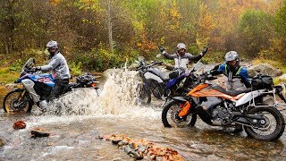 Yamaha Tenere 700 vs KTM 790 Adventure vs BMW F850GSA  The Complete Review [upl. by Nerhtak]