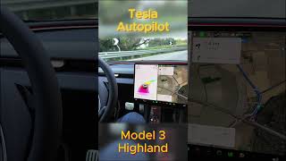 Tesla Model 3 Highland Autopilot Tesla teslamodel3 teslamodel3highland teslaautopilot [upl. by Suhsoj]