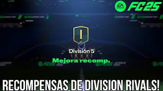 PRIMERAS RECOMPENSAS DE 5 DIVISION DE DIVISION RIVALS FC 25 [upl. by Sheffy]