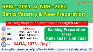 RBB amp NRB Banking Preparation class in English Medium  New banking preparation class nrb rbb [upl. by Woodsum]