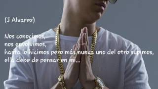 Pienso en ella  J Álvarez ft Carlitos Rossy letra [upl. by Rednaeel532]