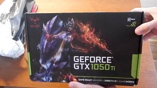 Colorful iGame GTX 1050Ti Unboxing amp Installation [upl. by Susannah769]