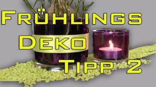 BLUMIGE TISCH DEKO  2 Deko Tipp [upl. by Leirea]