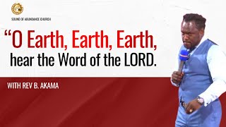 “O Earth Earth Earth hear the Word of the LORD”  Is commanding the earth biblical [upl. by Zubkoff]