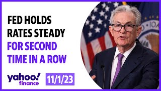 Fed Chair Jerome Powell holds presser following FOMC meeting [upl. by Ailel71]