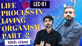 Life Process in living Organism Part2 10th Class  Chapter3Part1 lifeprocessesa2zpractical991 [upl. by Shaughn]