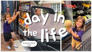 Grocery store trips momlife bigfamily grocerystore groceryhaul shoppingwithkids [upl. by Papagena]