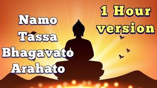 Namo tassa bhagavato नमो तस् भगवतों अरहतो  Relaxing meditation and sleep music  Buddha Vandana [upl. by Dranreb166]