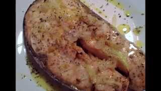 SALMONE AL FORNO CON CIPOLLA [upl. by Wes737]