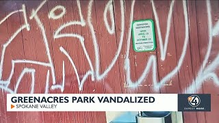 Greenacres Park vandalized [upl. by Prudence395]