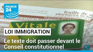 Loi immigration  quelles mesures doivent passer devant le Conseil constitutionnel  • FRANCE 24 [upl. by Dyanne605]