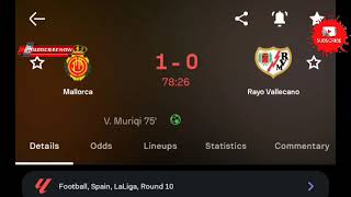 Vedat Muriqi Goal Mallorca vs Rayo Vallecano 10 Goals and Extended Highlights [upl. by Nesnah]