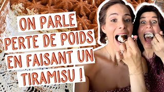 Y A QUOI EN DESSERT  2 🇮🇹 Tiramisu vegan avec rosepoudre  sa transformation physique incroyable [upl. by Barimah]