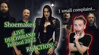 Nightwish  Shoemaker  LIVE DEICHBRAND Festival 2022  REACTION [upl. by Airdnax]