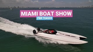 MIAMI BOAT SHOW 2022 PBR Preview [upl. by Goines]