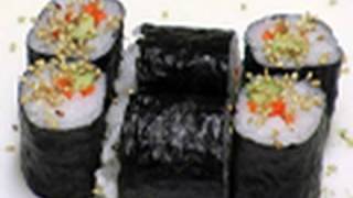 Hosomaki Sushi Rolling Technique MUSIC VIDEO [upl. by Amathist]