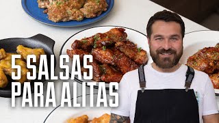 5 SALSAS PARA ALITAS  GIACOMO BOCCHIO [upl. by Eceerahs912]