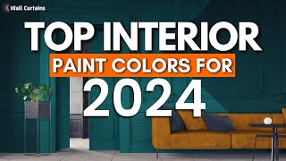 Top Interior Paint Colors for 2024  How to Pick Paint Colors Like a Designer [upl. by Etnaud679]