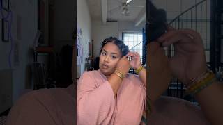 Silk Press Pin Curls on my natural hair💕 beauty viralvideo fyp youtubeshorts hairstyle [upl. by Carlene]