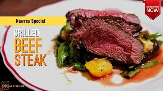 Grilled Beef Steak Recipe in Malayalam [upl. by Sabba]