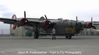 B24 Engine Start amp Takeoff [upl. by Lladnik]