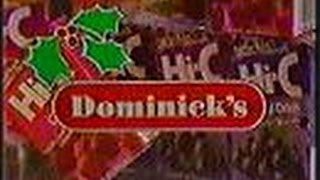 Dominicks  quotHappy Holidaysquot Commercial 1984 [upl. by Westley]