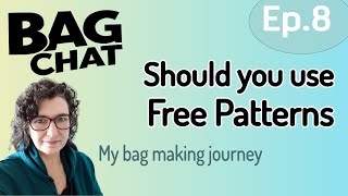 Free Bag Sewing Patterns Pros Cons amp Jills interview by Kerrylee Ward  Bag Chat episode 8 [upl. by Droffats865]