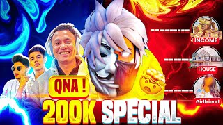 200K Special QNA 🔥 All Youtubers Reaction 😱 Ishant Gamer [upl. by Nilyaj439]