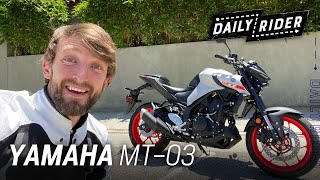 Yamaha MT03 RealWorld Review [upl. by Asen642]