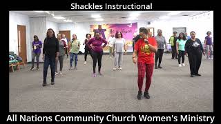 Shackles Line Dance Instructional [upl. by Nata]