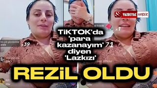 TİKTOKDA PARA KAZANAYIM DİYEN KADIN REZİL OLDU [upl. by Marita]