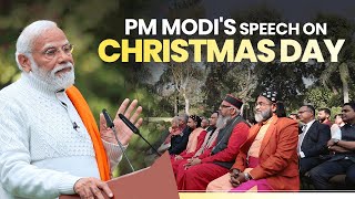 PM Modis speech during a Christmas programme at 7 Lok Kalyan Marg [upl. by Mapes]