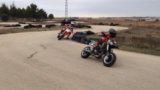 Kev Coghlan Supermotard trainings [upl. by Atikin]