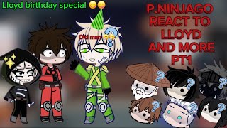 PNINJAGO REACT TO FLLOYD AND OTHERS LLOYD BIRTHDAY SPECIALlloydgarmadon ninjagolloyd ninjago [upl. by Bekaj220]