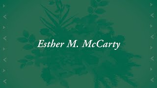 2021 Rural Candidate  Esther M McCarty [upl. by Alika18]