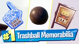 Collect Thrashball Memorabilia Location  Fortnite Delta One Challenges [upl. by Canty53]