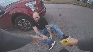 Bodycam video shows trooper shoot suspect with Taser gun [upl. by Dunlavy900]