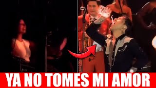 Angela Aguilar REGAÑA a Christian Nodal Por TOMAR de MAS 🥴 [upl. by Enamart]