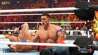 Shock of the Century John Cena Fails to Pin Braun Strowman wwe2k24 wwe codyrhodes romanreigns [upl. by Analla791]