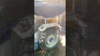 Farmtrac 60 HP tractor air compressor attach🚜👍 shorts [upl. by Ojibbob]