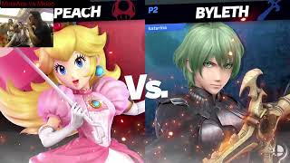 MkLeo Byleth vs MuteAce Peach  Port Priority 8  12 Nov 23 [upl. by Adnalram]