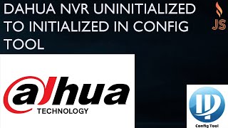 HOW TO UNINITIALIZED AND INITIALIZED IN DAHUA NVR USING CONFIG TOOL [upl. by Rawlinson]