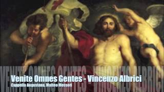 Venite omnes gentes  Vincenzo Albrici Cappella Augustana Matteo Messori [upl. by Aihsemak]