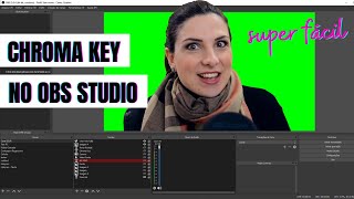 Como fazer CHROMA KEY ao vivo usando OBS Studio  MUITO FÁCIL [upl. by Anniken]