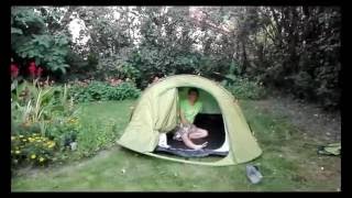 How to fold the QUECHUA 2 SECONDS EASY 3 tent from decathlon [upl. by Surad]