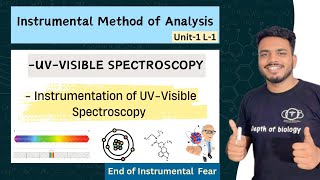 Uv visible spectroscopy  Instrumentation of Uv visible spectroscopy  Instrumental method Analysis [upl. by Rosalia]