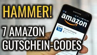 ✅ AMAZON Gutscheine kostenlos bekommen 2020  Gutscheincode einlösen [upl. by Eeznyl519]