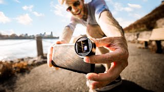 How to take Cinematic Photos with your iPHONE  SANDMARC Anamorphic 155x [upl. by Seraphine]